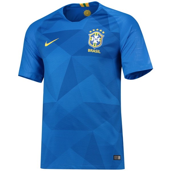 Tailandia Camiseta Brasil 2ª 2018 Azul